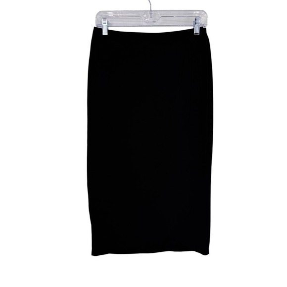 Ripskirt Dresses & Skirts - Ripskirt Hawaii Midi Skirt Womens XS Black Polyester Pleated